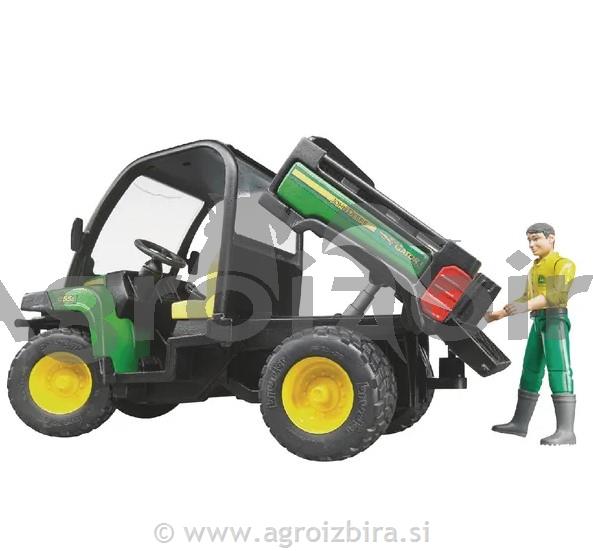 BRUDER Gator z voznikom John Deere 02490